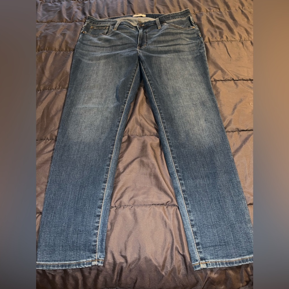 Madewell 9” Mid Rise Skinny Women’s Jeans Sz 34x28